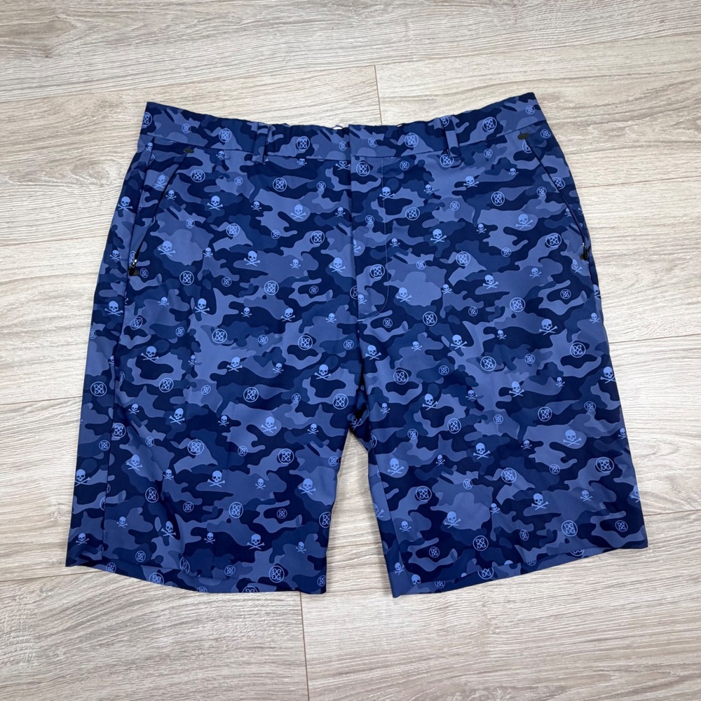 G/FORE Mens Maverick‎ Camo S 4-Way Stretch Performance Golf Shorts 38 G4MS22B08
